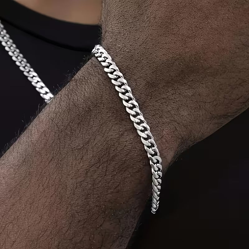 The Modern Man Chain & Bracelet Set™